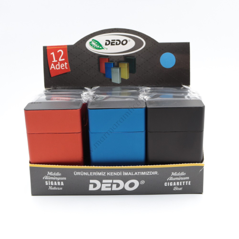 Kısa Metal Sigara Kutusu