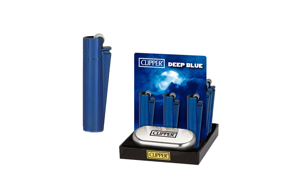 Kişiye Özel Taşlı Metal Clipper Çakmak