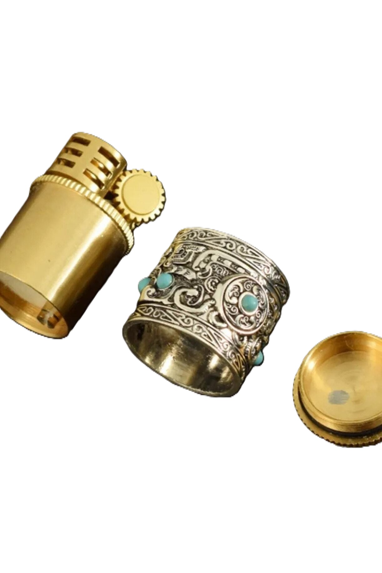 Sultan Çakmağı Benzinli Lüx Ürün Özel Kutusu İçerisinde Metal Çakmak - 2