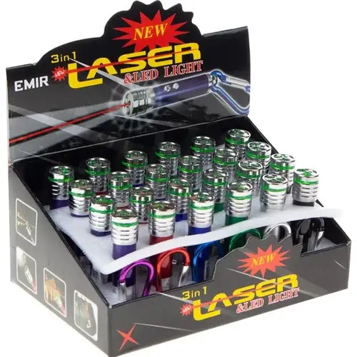 Lazer Anahtarlık Kedi Oyun Lazeri Oyuncağı Lazer Pointer Işık