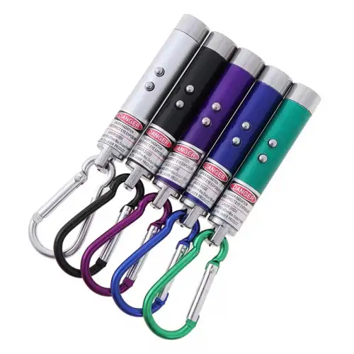 Lazer Anahtarlık Kedi Oyun Lazeri Oyuncağı Lazer Pointer Işık - 2